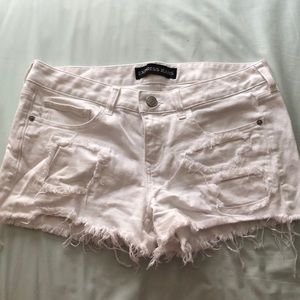 Express denim shorts